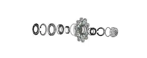 WHEEL HUB ASSEMBLY 713937 ERREVI