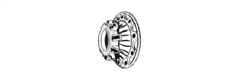 WHEEL HUB, BARE 713915 ERREVI