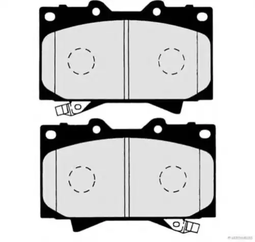 Тормозные колодки дисковые HERTH+BUSS J3602097