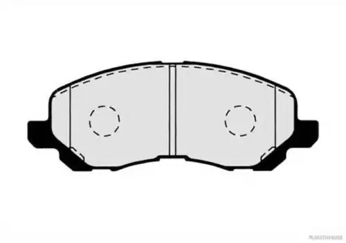 Тормозные колодки дисковые HERTH+BUSS J3605046