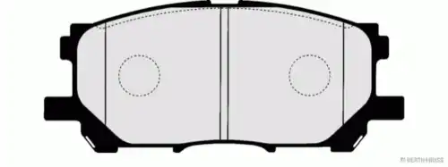 Тормозные колодки дисковые HERTH+BUSS J3602118