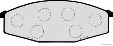 Тормозные колодки дисковые HERTH+BUSS J3601034