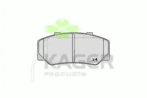 Тормозные колодки дисковые KAGER 35-0235