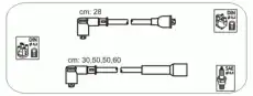 к-кт проводов!\ Skoda Felicia 1.3 Combi 95> ABS34 JANMOR