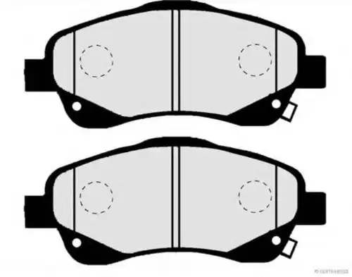 Тормозные колодки дисковые HERTH+BUSS J3602112