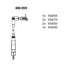 к-кт проводов!\ VW Golf III/Passat /Vento 94> 2.8 VR6 94> 406/200 BREMI