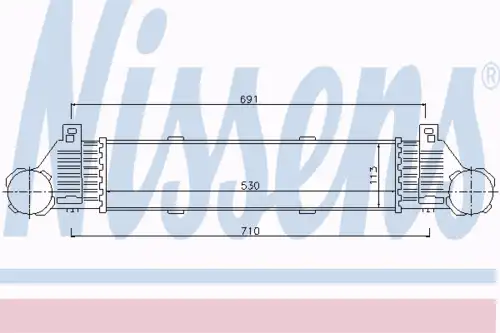 Интеркулер NISSENS 96787