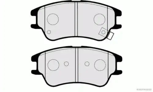 Тормозные колодки дисковые HERTH+BUSS J3600540