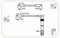к-кт проводов!\ VW Golf III 2.0i 16V 92-99 ABM55 JANMOR