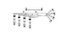к-кт проводов!\ VW Passat 1.8/2.0 16V 88-93 473/100 BREMI