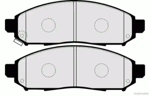 Тормозные колодки дисковые HERTH+BUSS J3601094
