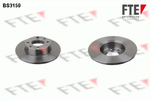 Тормозной диск FTE BS3150 передняя ось