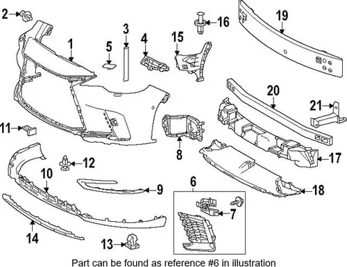 Решетка радиатора TOYOTA / LEXUS 5310448040