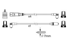 Высоковольтные провода (провода зажигания) BOSCH 0 986 356 342