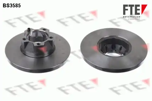 Тормозной диск FTE BS3585 передняя ось