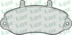 Тормозные колодки дисковые LPR 05P663