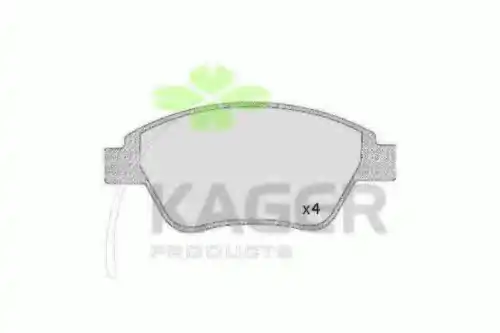 Тормозные колодки дисковые KAGER 35-0577