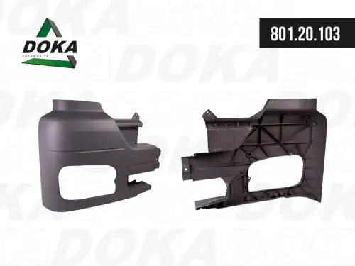 Бампер правая часть MB Axor II 80120103 DOKA