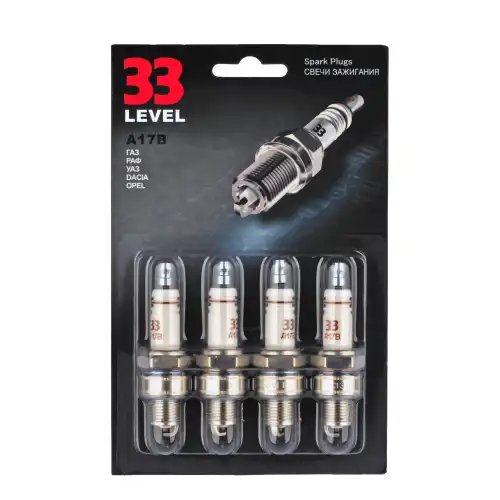Свеча зажигания 33 LEVEL А17В
