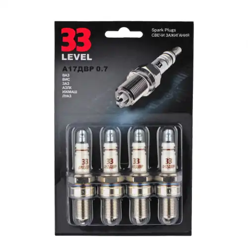 Свеча зажигания 33 LEVEL А17ДВР