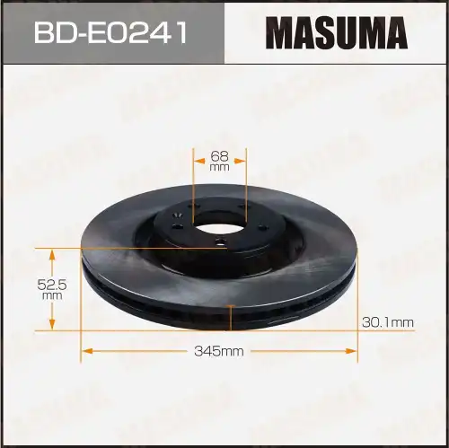 Тормозной диск MASUMA BD-E0241