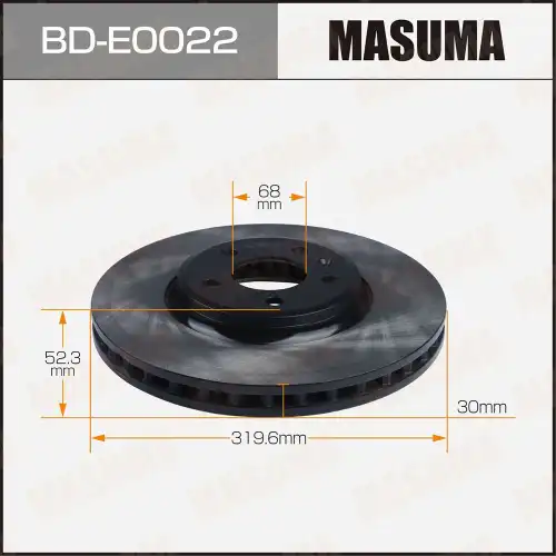 Тормозной диск MASUMA BD-E0022