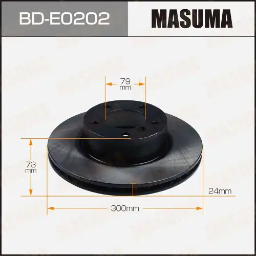 Тормозной диск MASUMA BD-E0202