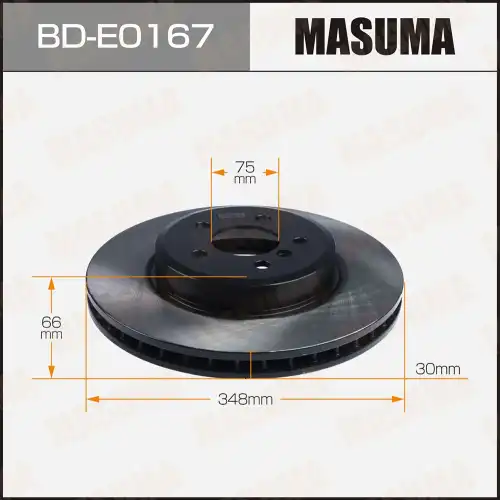 Тормозной диск MASUMA BD-E0167