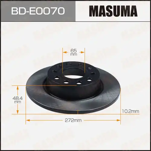 Тормозной диск MASUMA BD-E0070