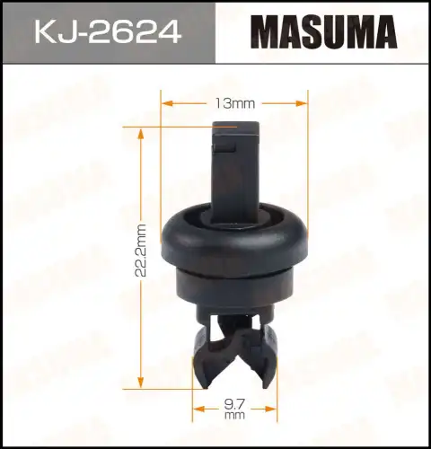 Клипса автомобильная KJ-2624 MASUMA