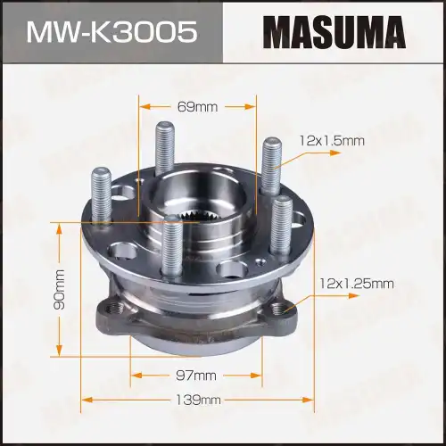 Ступица MASUMA MW-K3005