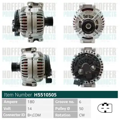 Генератор HOFFER H5510505