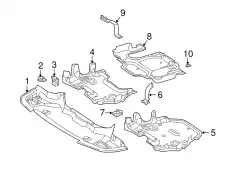 Front Deflector ! \06>11 MB CLS 550 5.5L V8 219 524 01 30 64