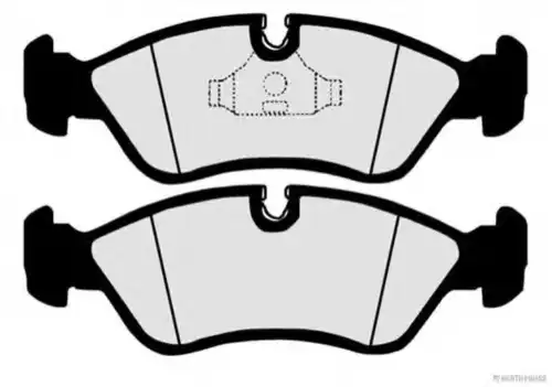 Тормозные колодки дисковые HERTH+BUSS J3600903