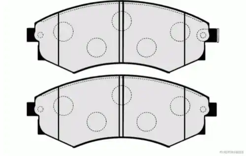 Тормозные колодки дисковые HERTH+BUSS J3600530