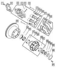 NUT BEARING ADJUSTING 5086 760AB DODGE