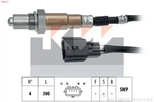 Лямбда-зонд 498 612 KW