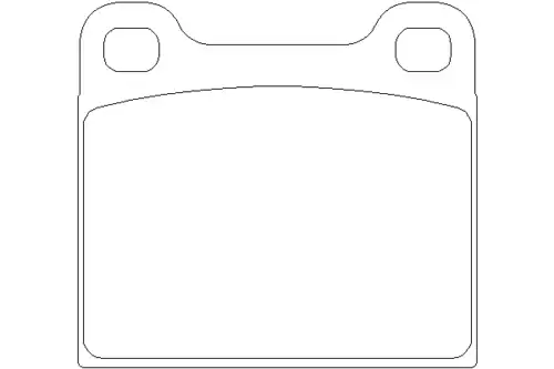 колодки дисковые торм. перед. Audi MDB1083 MINTEX