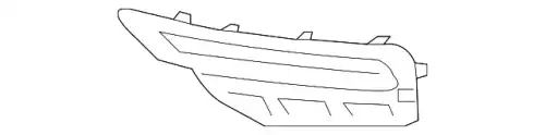 Решетка бампера VOLVO 32345471