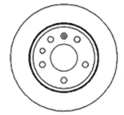 Тормозной диск MAPCO 15851