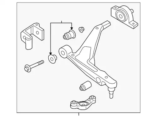 Рычаг подвески VOLVO 32370924