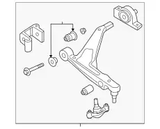 Рычаг подвески VOLVO 32370927