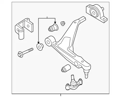 Рычаг подвески VOLVO 32370927