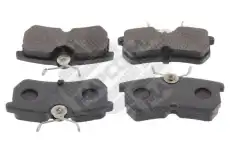 Тормозные колодки дисковые MAPCO 6523