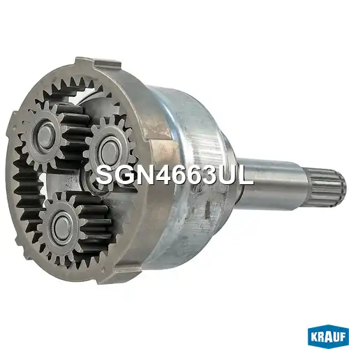 Редуктор стартера + бендикс SGN4663UL KRAUF