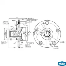 Ступица KRAUF WBK1193DU