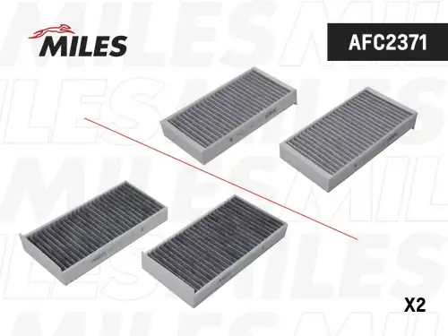 Салонный фильтр MILES AFC2371