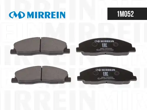 Тормозные колодки дисковые MIRREIN 1M052