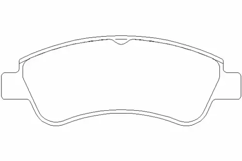 Тормозные колодки дисковые передняя ось MINTEX MDB2283
