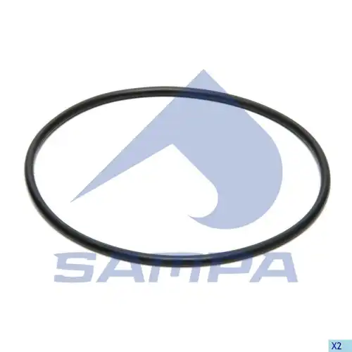 Кольцо уплотнительное (x2) 80x3x3 115.892 SAMPA